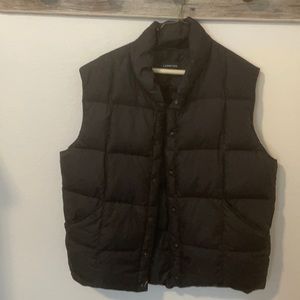 Land’s End down vest NWOT
